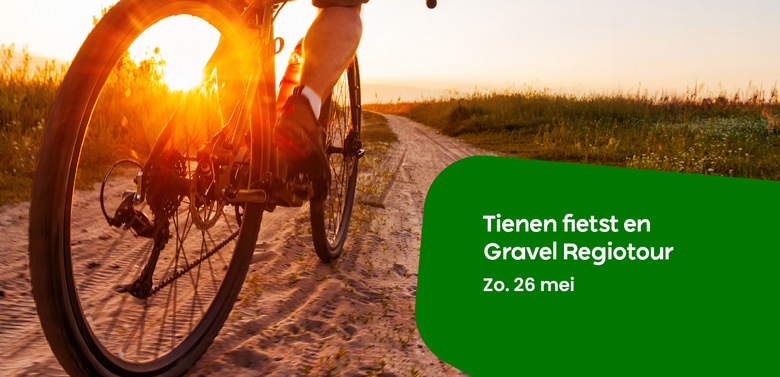 Tienen fietst en Gravel Regiotour