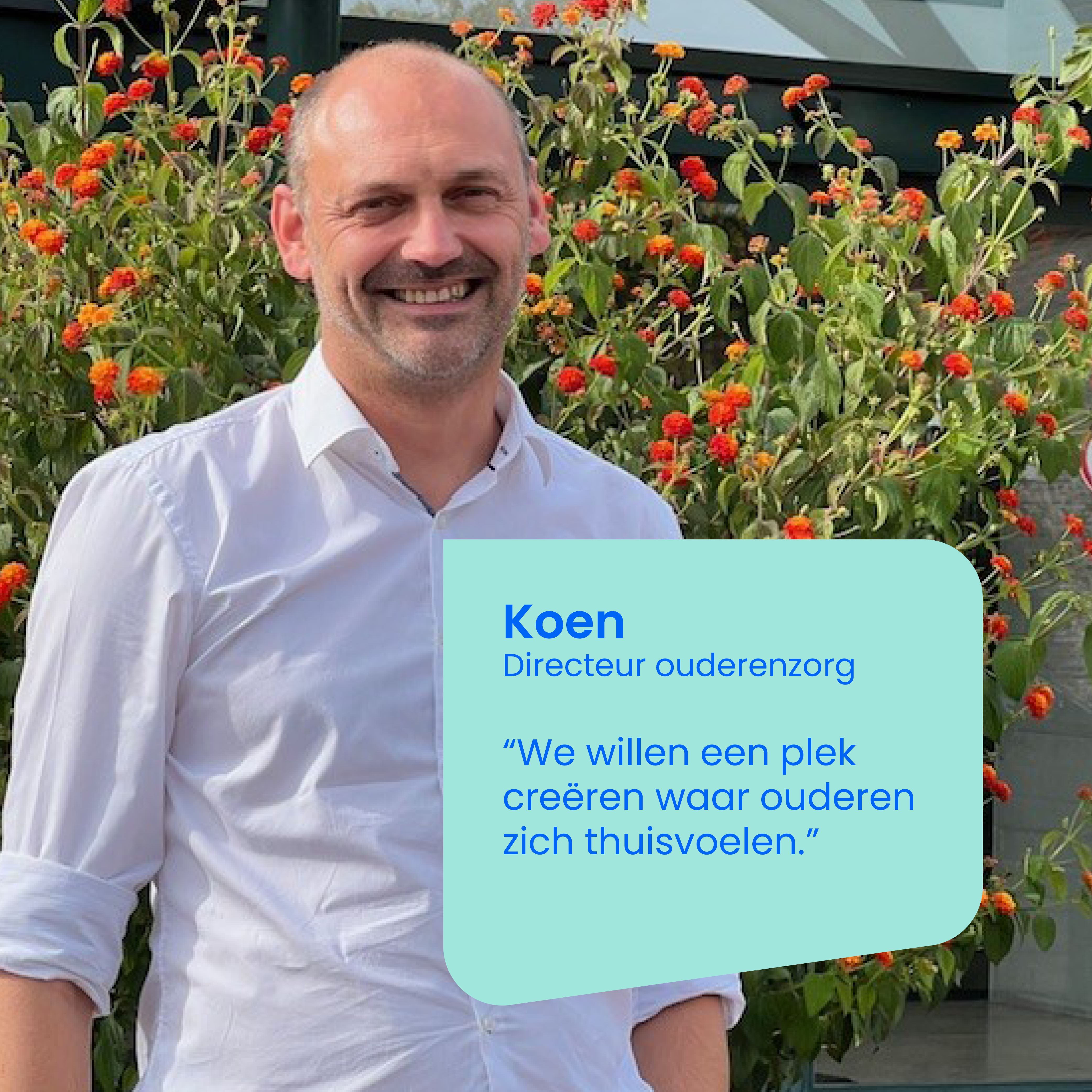 Interview met Koen, directeur ouderenzorg woonzorgcentrum Keienhof